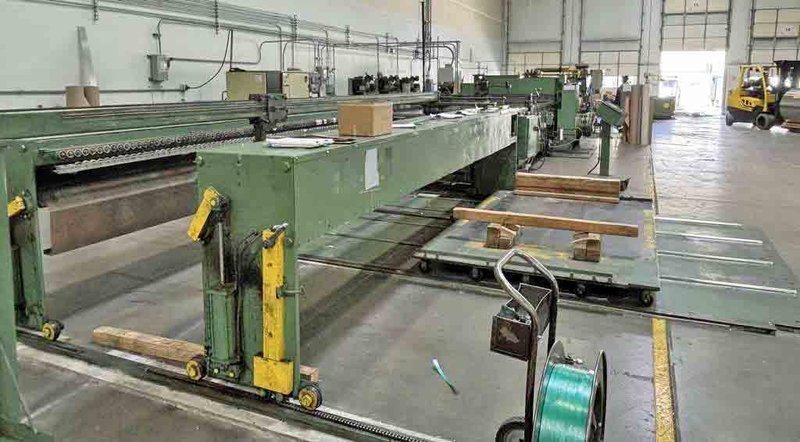 60" x 0.139" x 20,000# Rowe/Voss Cut To Length Line