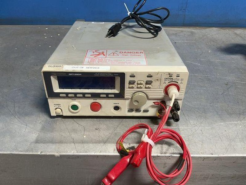 Gw Instek  Gpt-9804  4-in1 Hi-pot Tester  - Gpt-9804
