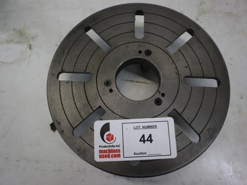 10" Faceplate with D1-4" Camlock Back- Auction Item