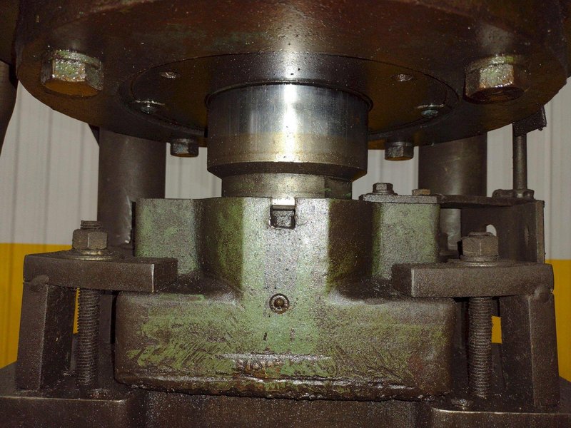 50 TON WA WHITNEY MODEL #664-138 HYDRAULIC 4 POST PRESS &amp; SHEAR: STOCK #22907
