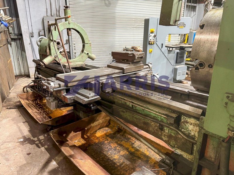 30” x 120” Kingston Hollow Spindle Lathe with 12” Spindle Bore, HK3000