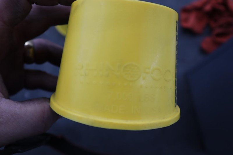 Progressive Components Rhino 500, 7,000# Capacity Mold Riser Supports, 3" High (4)- Auction Item