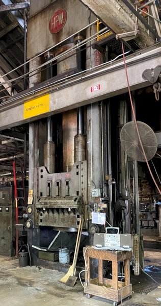 1000 TON HPM DOUBLE ACTION HYDRAULIC PRESS: STOCK #13468