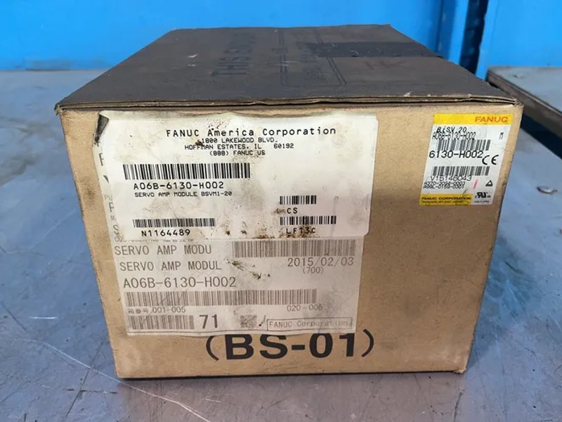 Fanuc Bsvm1-20 Servo Amp Module - A06b-6130-h002