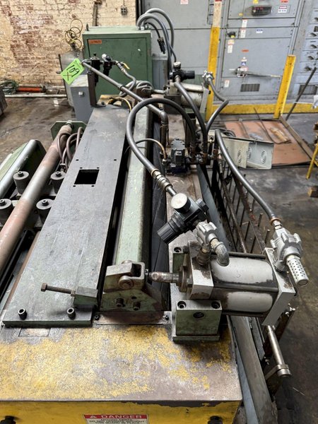 20,000 LB. X 54" X .187" COE SERVO FEEDLINE. STOCK #0431126