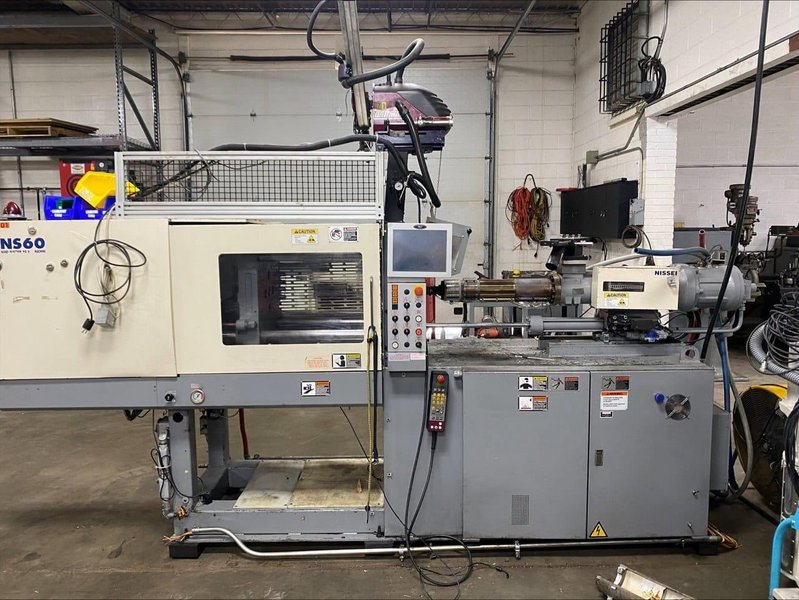 70 Ton 3.8 oz Shot Size Nissei NS60-9A Injection Molding Machine, 2006