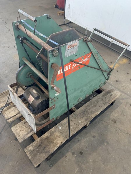 1,200 LB X 10" ROWE MODEL 810 COIL CRADLE. STOCK # 0469224.