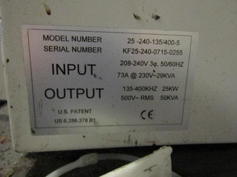 AJAX TOCCO, No. 25+240-135/400-5 INDUCTION HEATER