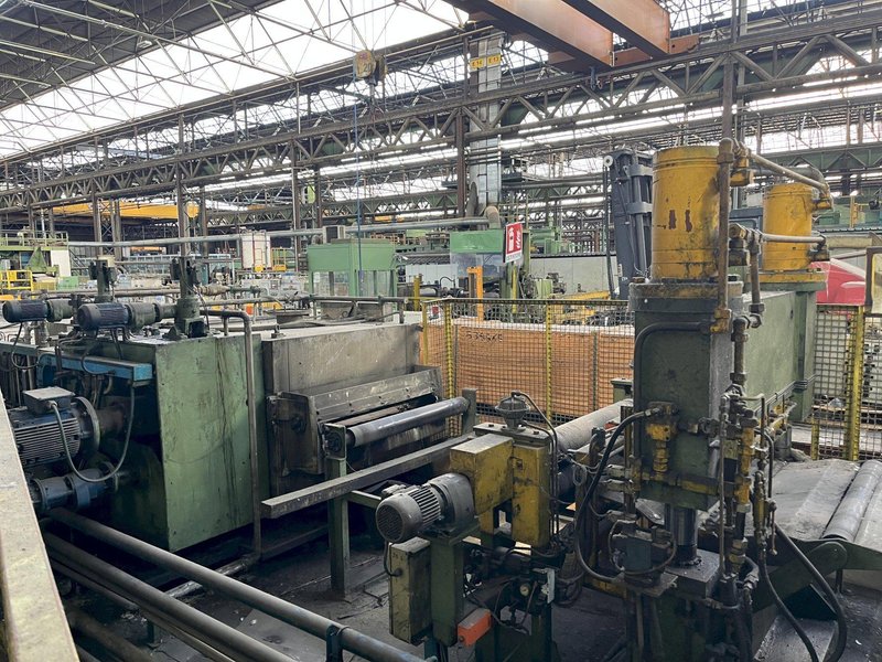 PICKLING LINE WITH REVERSING 4HI SKIN PASS MILL