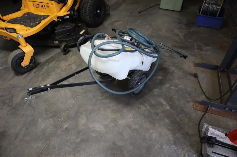 Brinly-Hardy 15 Gallon Tow-Behind Sprayer- Auction Item