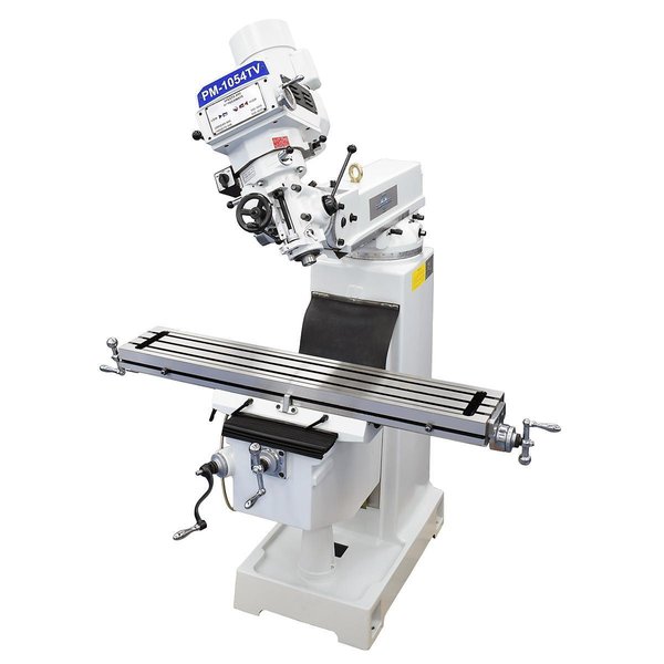 PRECISION MATTHEWS PM-1054TV-1PH / PM-1054TV-3PH ULTRA PRECISION Variable Speed KNEE MILL Models