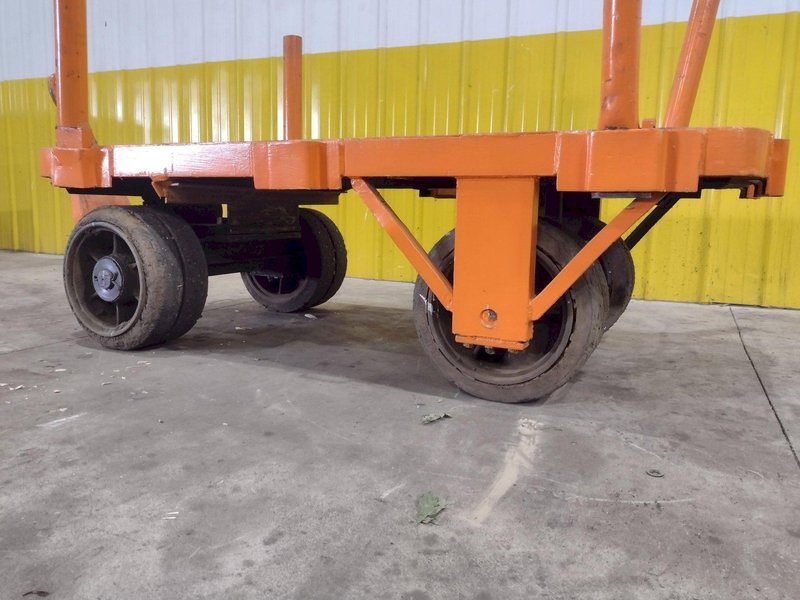 (2) 72" X 36" A STREICH &amp; BROS HEAVY DUTY FLAT BED TOW CARTS: STOCK #23688