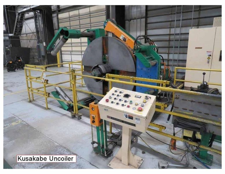 60.5MM KUSAKABE STAINLESS STEEL RAFTED LASER TUBE MILL