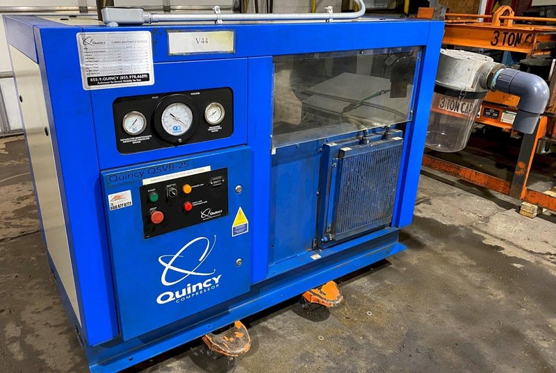 25 HP QUINCY QSVB-25 VACCUUM PUMPM STOCK# 2844