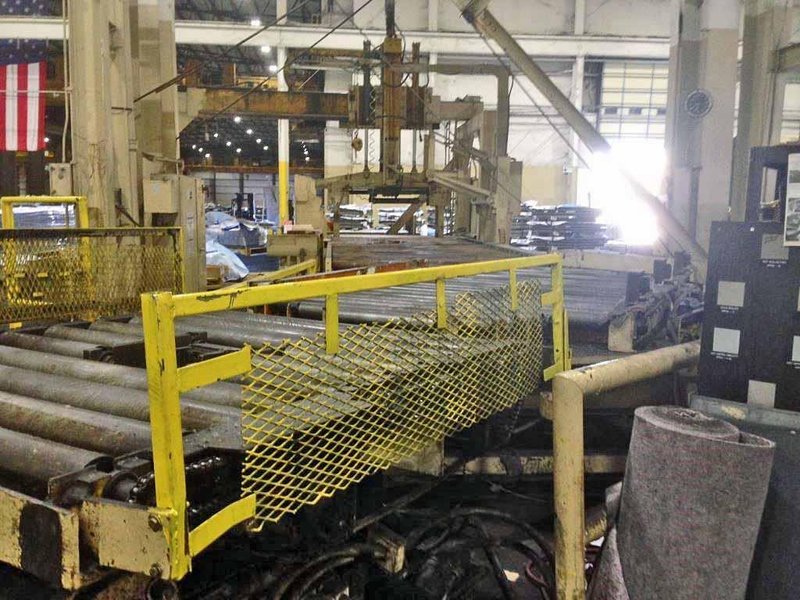 10,000# x 72" Braner Banding Line