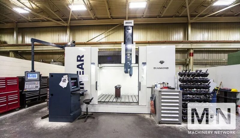 Parpas Diamond CNC Vertical Machining Center, 2012