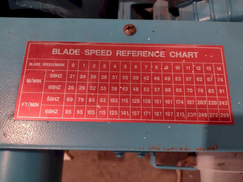 12" x 12" KALAMAZOO MODEL #KC12AX AUTOMATIC HORIZONTAL BANDSAW: STOCK #18789
