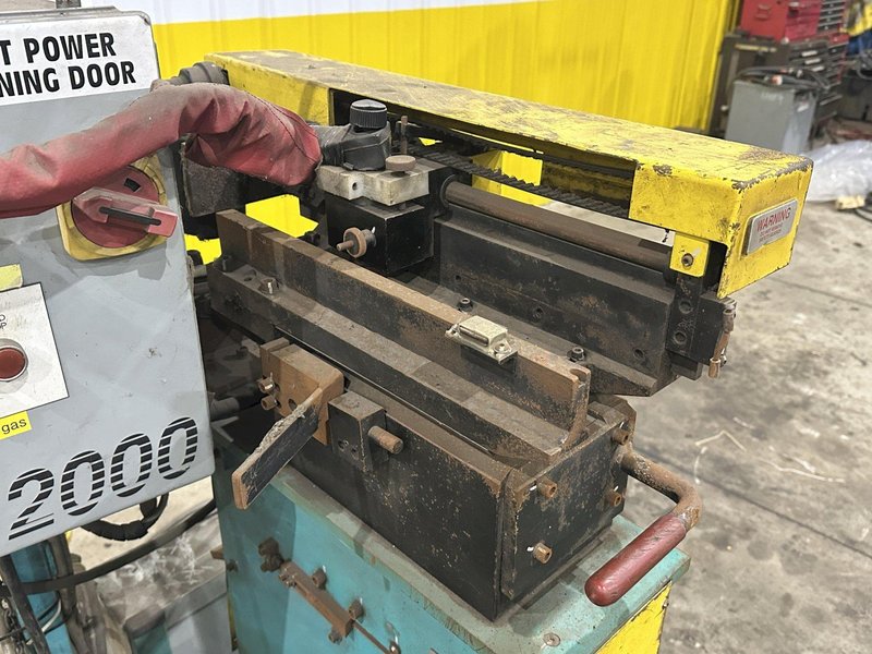 10" GUILD MODEL #PSA-200 SHEAR END COIL STRIP WELDER: STOCK #22607