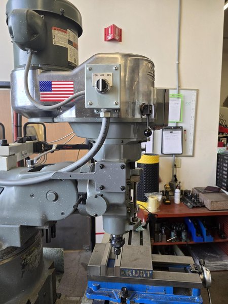 HARDINGE-BRIDGEPORT SERIES I Vertical Miller - 2HP, Newall DRO, Power Feeds, Kurt Vise