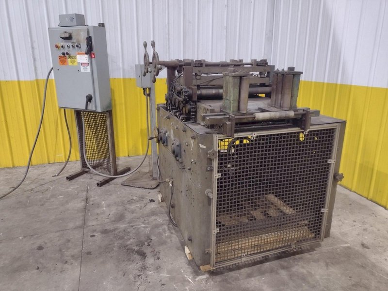 20" X .190" ROWE MODEL #C6-20 MOTORIZED COIL STRIP STRAIGHTENER: YOBRO #24754