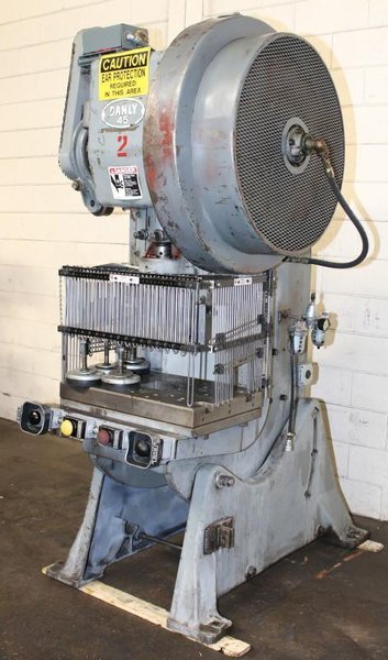 45 Ton DANLY Back Geared OBI Press, Model 45