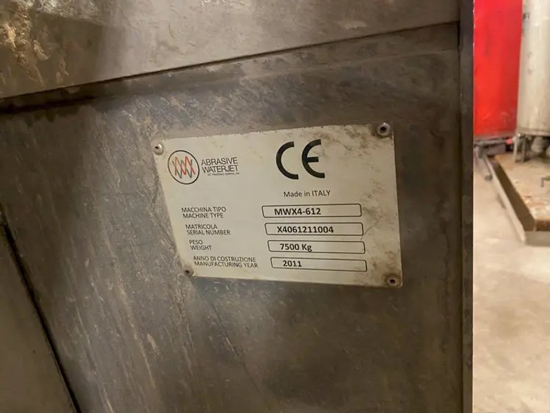 2011 MITSUBISHI MWX4-612 | Waterjet Cutters