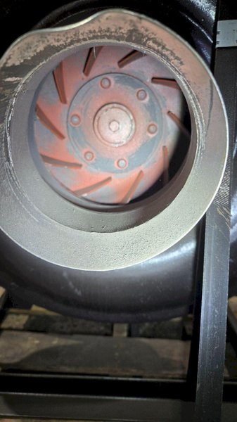 WUXI GUOSHUN FAN FACTORY 5-32 2900RPM 1780CU M/H CENTRIFUGAL BLOWER USED