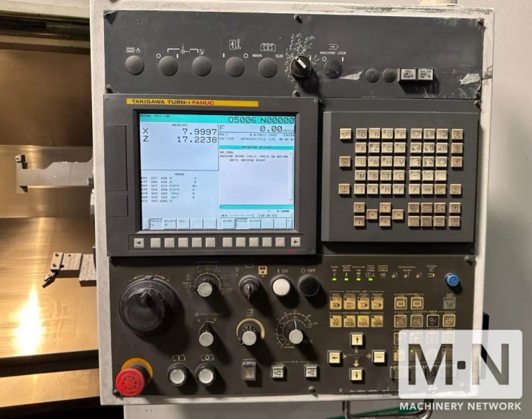 Takisawa TX-50C CNC Lathe, 2014