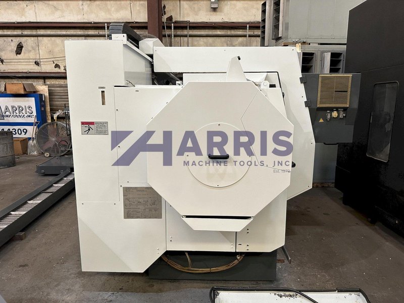 WEILER #E90, 14" BORE, OIL COUNTRY HOLLOW SPINDLE CNC LATHE, 120" CENTERS, 2007, MINT CONDITION