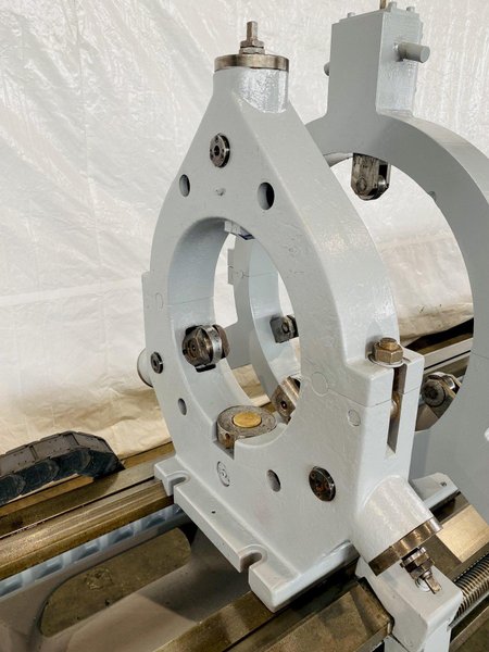 44" X 396" TOS MODEL #SU100 HEAVY DUTY ENGINE LATHE. STOCK # 0848121