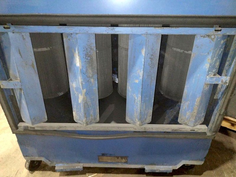 NORDSON POWDER COAT PAINT SYSTEM WITH FEEDER &amp; I-CONTROL. STOCK # 0985226