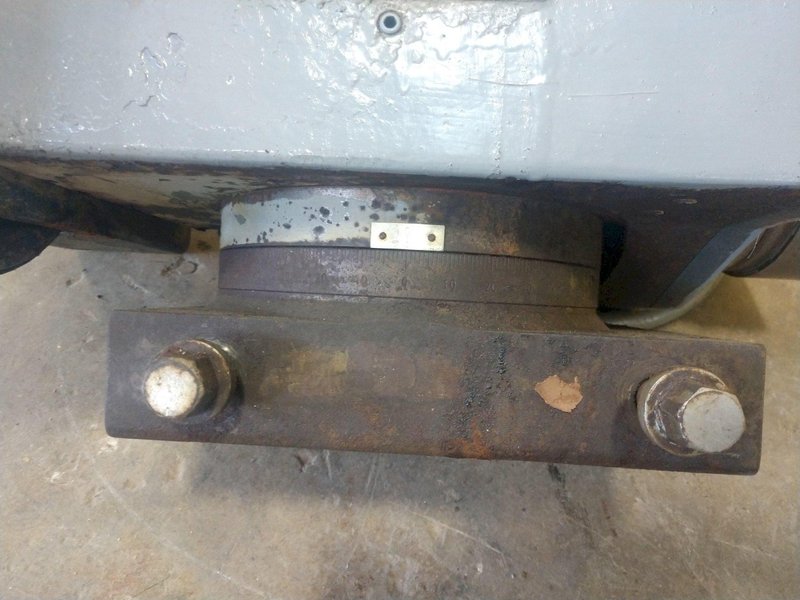 12" X 2 HP BENTLEY / BROWN &amp; SHARP MAGNETIC CHUCK POWERED GRINDING HEAD: STOCK #14454