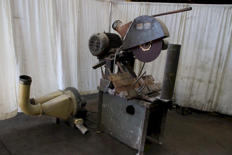 26" WALLACE SPEEDY CUT ABRASIVE CUT OFF SAW: STOCK #75923
