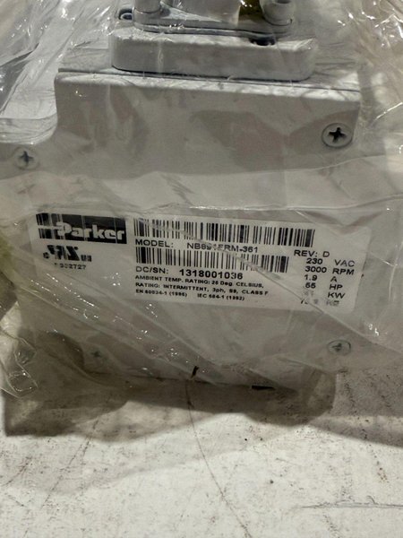 PARKER NB891FRM-361 MOTOR NEW NO BOX