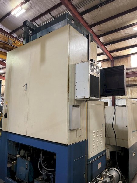 USED, 49" YOU JI MODEL YV-1200ATC CNC Vertical Lathe