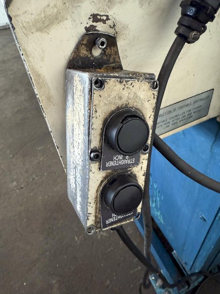 1,100 Lb. x 6" x .05" AIDA SERVO FEEDLINE W/ DUAL UNCOILER. STOCK # 0130225.