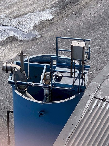 38 Sq. Ft. Parkson Corporation DynaSand Filter, 1995- 15’5″ Height x 7′ Diameter