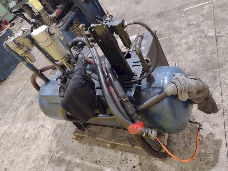 20 TON AIRAM PNEUMATIC 4 POST CUTOFF PRESS: YOBRO #24842