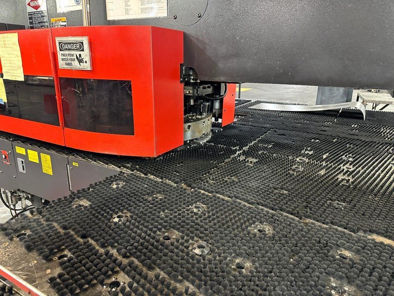 22 Ton Amada AE 255NT CNC Turret Punch, 2014