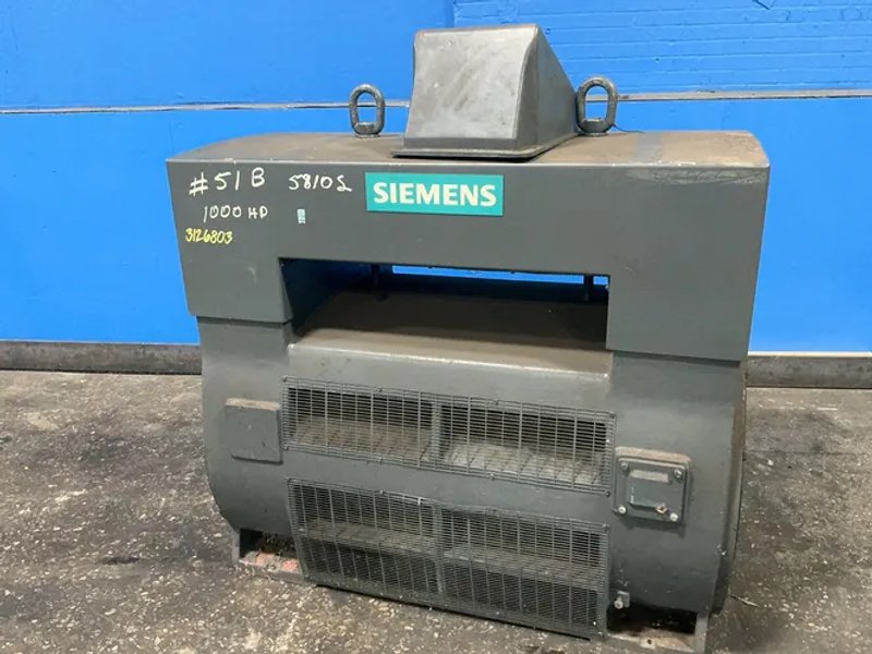 Siemens 1000 Hp Induction Motor