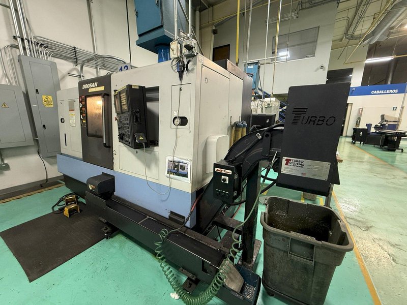 2008 Doosan Puma 2000SY Used CNC Lathe For Sale