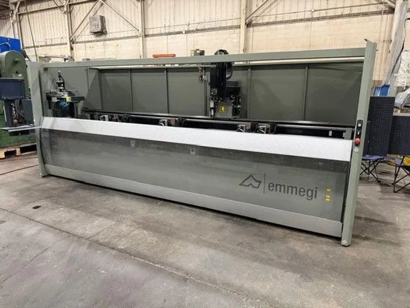 USED EMMEGI PHANTOMATIC T3A 3-AXIS CNC ALUMINUM MACHINING CENTER