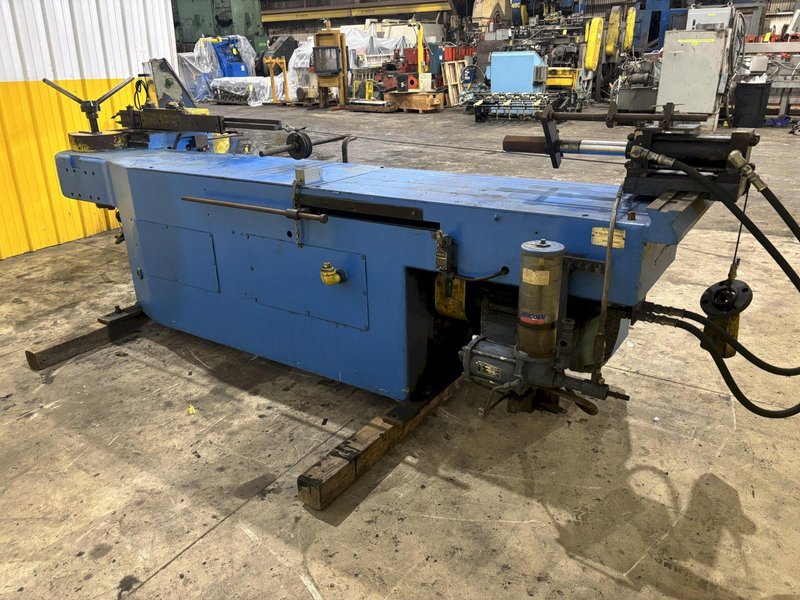 1.25" PINES MODEL #1-1/4 HIGH SPEED  ROTARY HYDRAULIC BAR, TUBE &amp; PIPE BENDER, DIAL A BEND V CONTROL: STOCK #22683