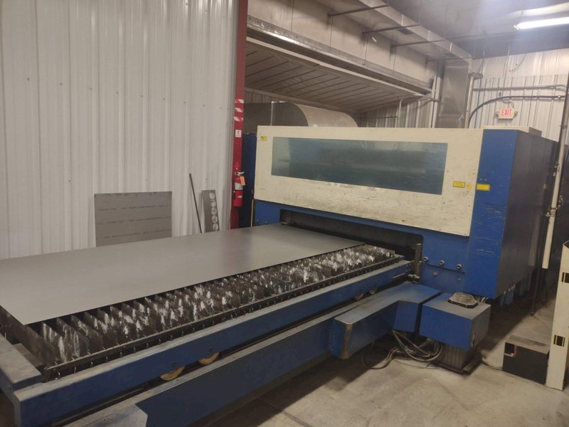 4000 Watt Trumpf TC L 3030 TLF 4000 Co2 Laser, 60" x 120" Table, Shuttle