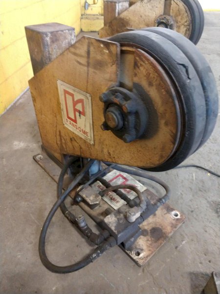 (6) 2.5 TON RANSOME MODEL #AAIRR TURNING ROLLS: STOCK 14800