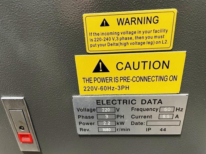 5' X 10 GA. GMC MODEL PBR-0510E POWER BENDING ROLL