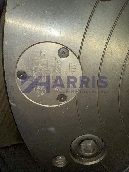 Hurco Slant Bed CNC Lathe Model TM18L with 6" hole, 18" Hydraulic Chuck and Hurco Max controls