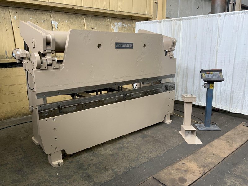 100 TON X 10' ACCURPRESS HYDRAULIC PRESS BRAKE: STOCK #80843