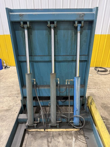 6,000 LBS ADVANCED MODEL #UE-690V HYDRAULIC UPENDER / COIL FLIPPER: YOBRO #26028