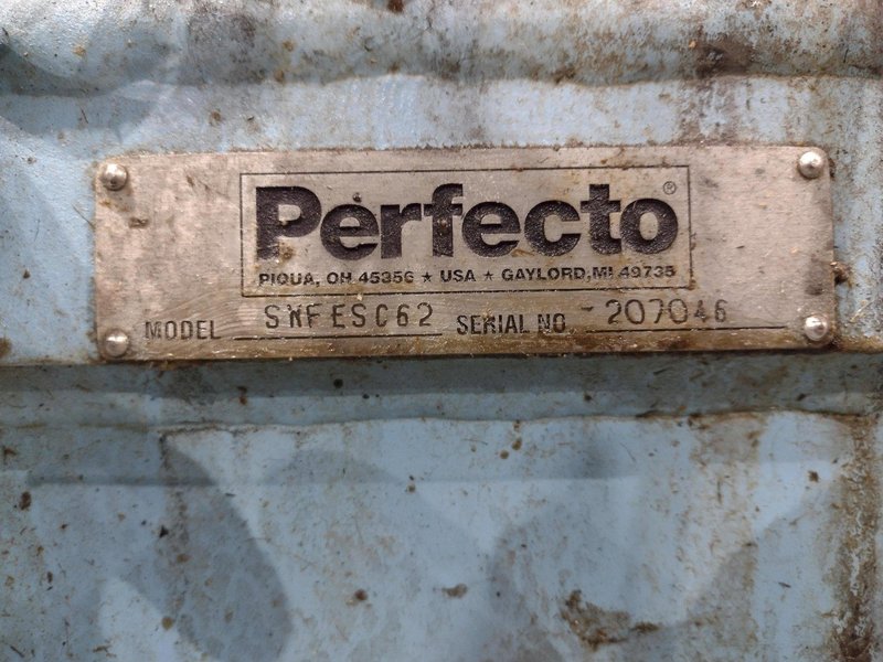60" WIDE PERFECTO SWF ESC62 SERVO FEEDER. STOCK # 0234825